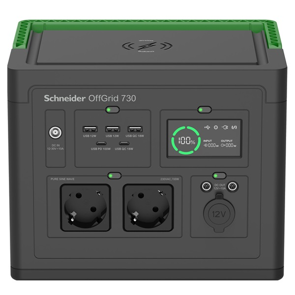 APC PPS730-GR Bærbar energistation Lithium-Ion (Li-Ion) 995 W 6,4 kg