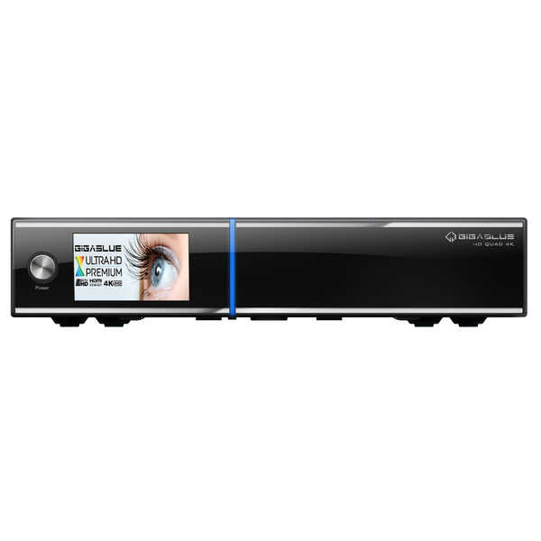 GigaBlue UHD Quad 4K Set-Top Box vevőegység