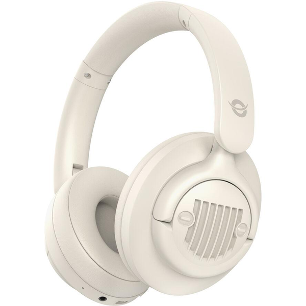 Conceptronic ALVAH02C ακουστικό κεφαλής & ακουστικό κεφαλής με μικρόφωνο Ακουστικά Ενσύρματo & Ασύρματo Head-band Μουσική Bluetooth Χρώμα κρέμας