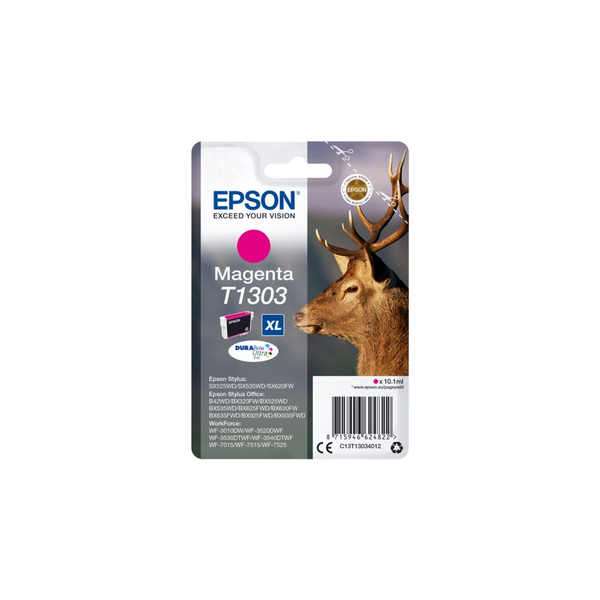 Epson Stag T1303 blækpatron 1 stk Original Højt (XL) udbytte Magenta