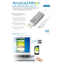 j5create Android Mirror USB кабел 1,2 м USB 2.0 Micro-USB B USB A Алуминий, Бяла