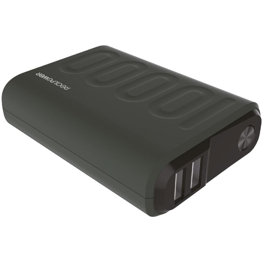 RealPower PB-10000 PD+ Power Bank 10000 mAh - Zöld (333644)