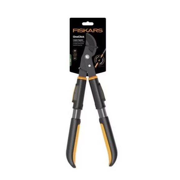 Sekator Fiskars FISKARS  SEKATOR NOŻYCOWY I KRÓTKIE ODCZEPIANE UCHWYTY, DO SYSTEMU  ONECLICK