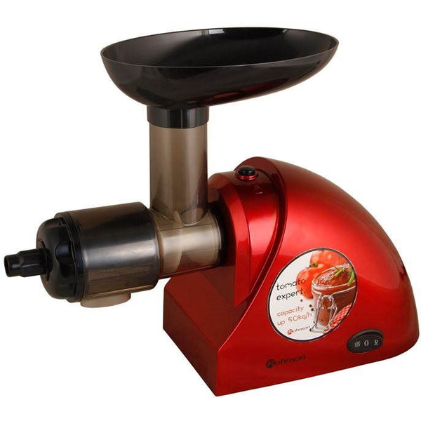 Мелница Rohnson R545, 1000w, плодови сокове, 50кг/ч, Червена