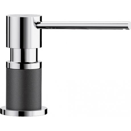 BLANCO LATO Beépíthető mosogatószer adagoló 300 ml antracit / króm (525810)