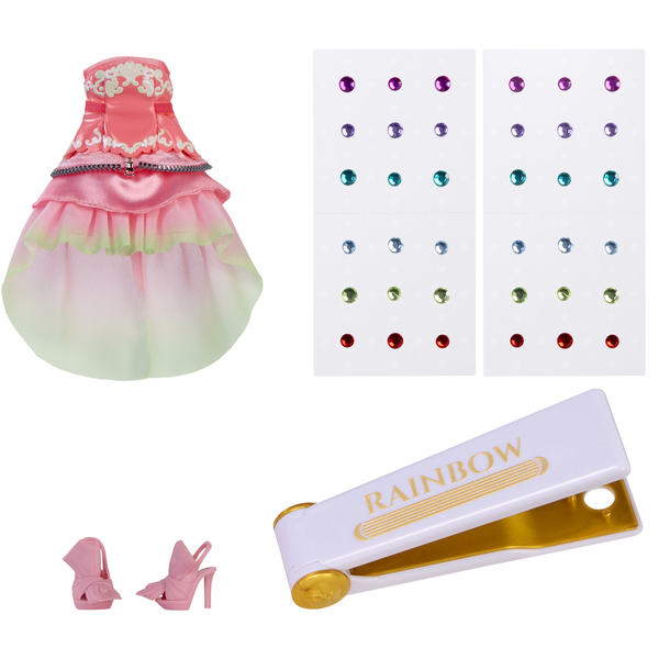 Rainbow High Be Dazzling Fashion Dolls - Adeline Rose (Pink)