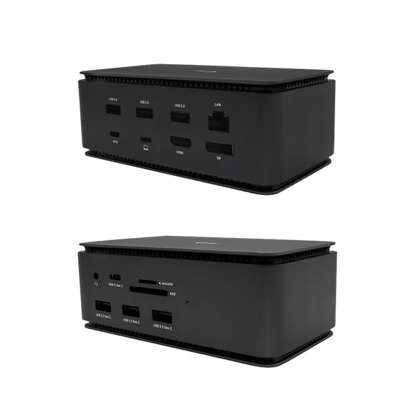 Dokovací stanice i-tec USB4 Metal 2x 4K Display Dock DP HDMI PD 80W