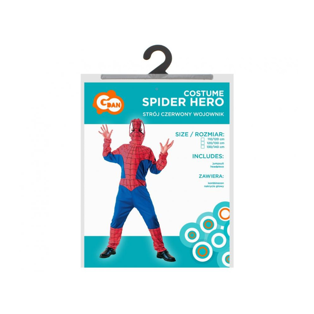 Godan Pókember Szuperhős jelmez - 130-140 cm (08534/140)