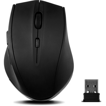 SPEEDLINK Calado Silent 1600 DPI wireless egér fekete (SL-6343-RRBK)