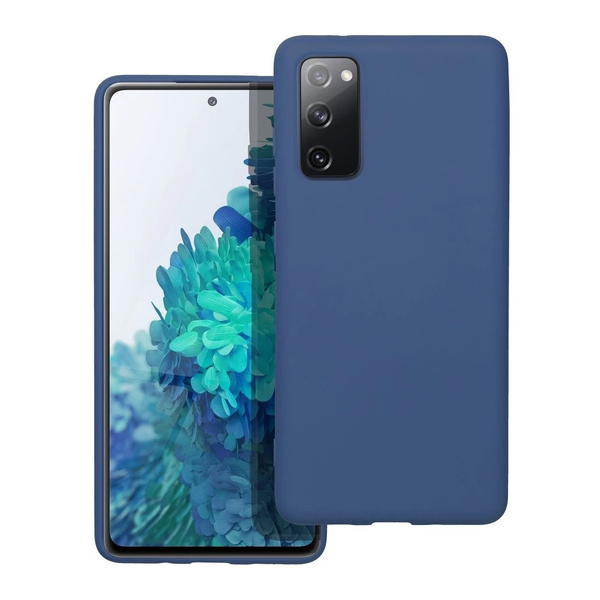 Szilikon tok Samsung S20 FE / S20 FE 5G készülékekhez, kék