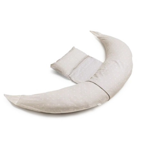 NUVITA Dreamwizard terhességi és szoptatós párna - Beige Nordic - 7100