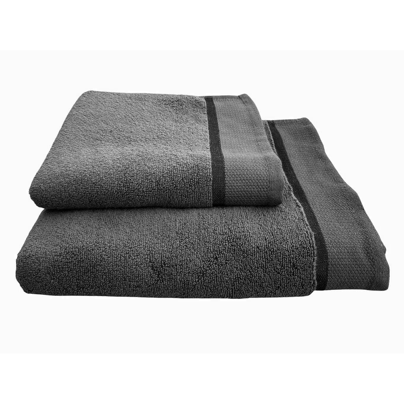 Jerry Fabrics Osuška Color 70 × 140 cm tmavě šedá (040001-COLOR0000Y1)