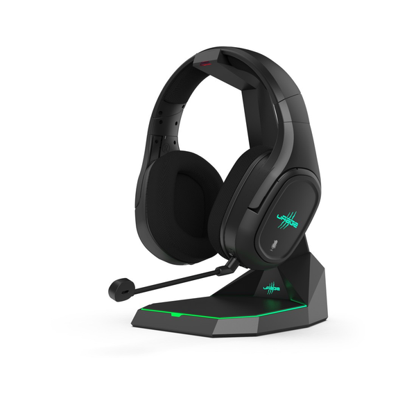 Hama SoundZ 920 Auricolare Con cavo e senza cavo A Padiglione Gaming USB tipo-C Bluetooth Base di ricarica Nero