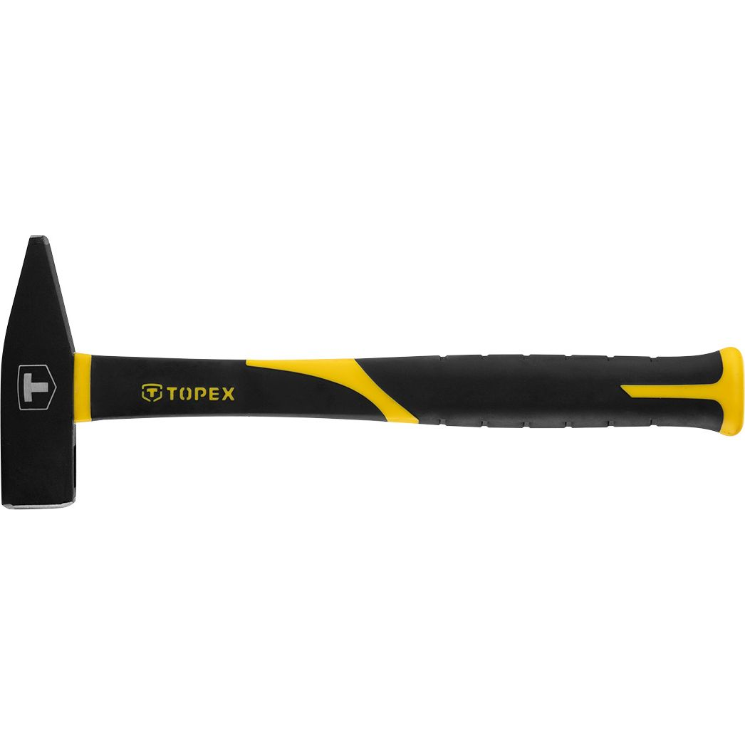 Topex Általános Kalapács 800 g Üvegszálas Nyél Gumi Markolat (02A838)