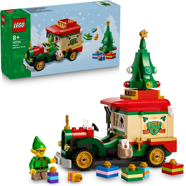 Kocky LEGO Classic 40746 Nákladné auto svätého Mikuláša