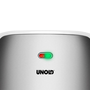 Unold 48480 aparate de facut sandwich-uri 1100 W Din oţel inoxidabil, Alb