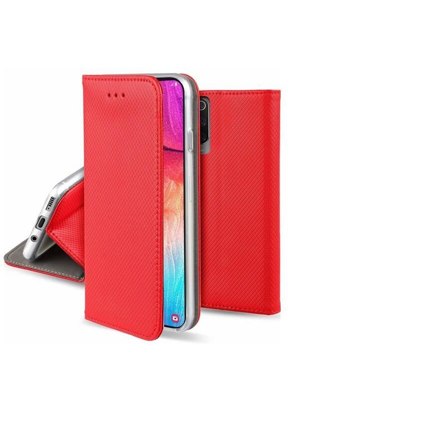 Gigapack Samsung Galaxy A25 5G (SM-A256) rombusz mintás fliptok piros (GP-150728) (GP-150728)