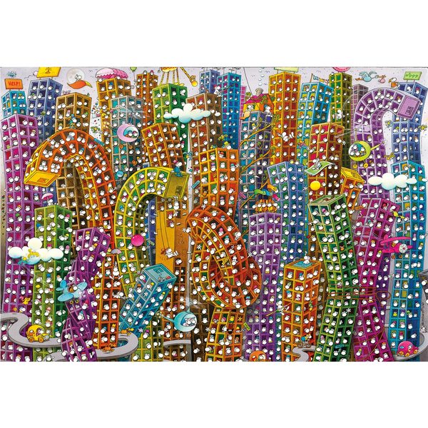 Clementoni 32565 puzzle-uri Puzzle (cu imagine) fierăstrău 2000 buc. Clădiri