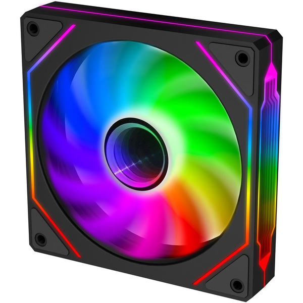 Ventilátor Evolveo 120 x 120 mm 120UX-M-ARGB-BK