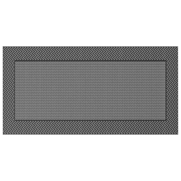 kültéri szőnyeg 'ARAKIL'fekete és szürke 300x500 cm PP