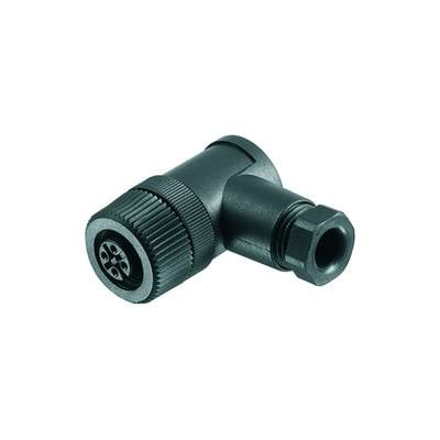 Weidmüller 1007070000 Érzékelő-/működtető összekötő, konfekcionálatlan M12 Alj, hajlított Pólusszám: 5 1 db (1007070000)