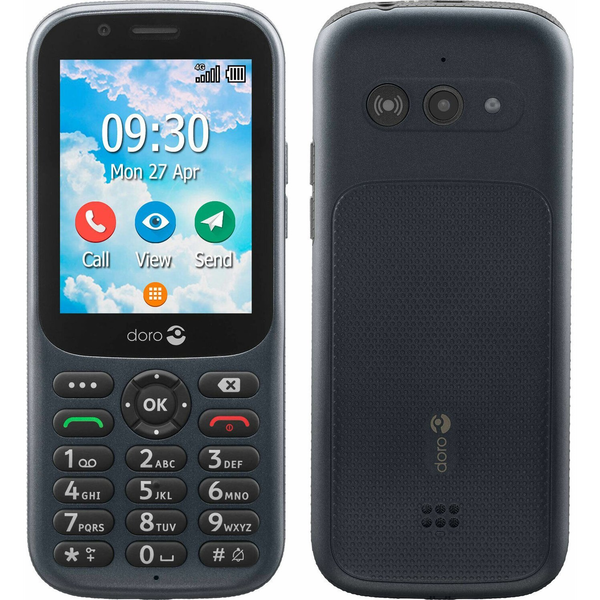 Doro 730X graphit mobiltelefonn