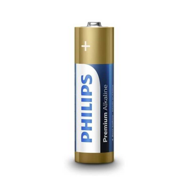 Philips Premium Alkaline LR6M4B/10 batteria per uso domestico Batteria monouso Stilo AA Alcalino