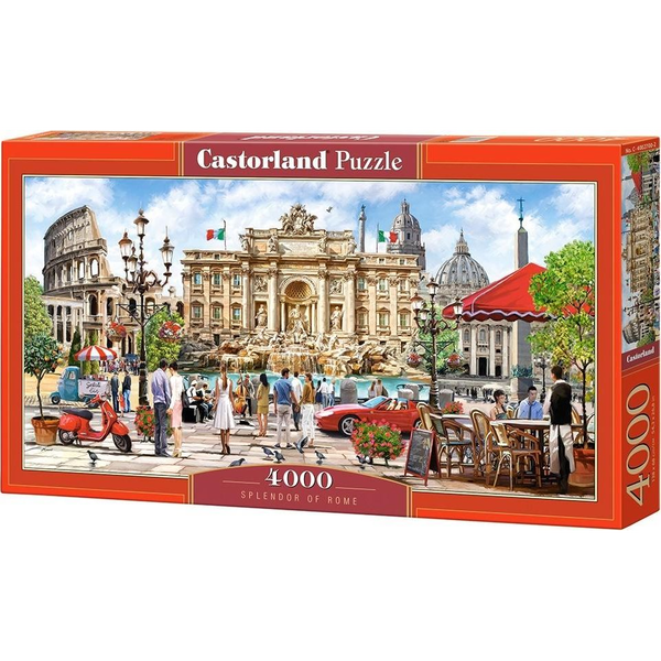 Castorland Splendor of Rome 4000 pcs Kirakós játék 4000 db Város
