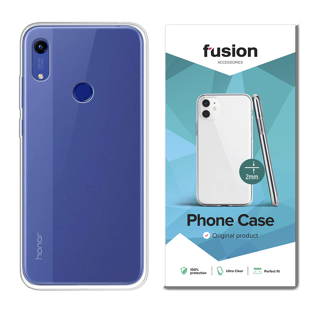 Fusion Ultra Clear Huawei Honor 8A Szilikon Tok - Átlátszó (FUS-OS-H8A-2MM)