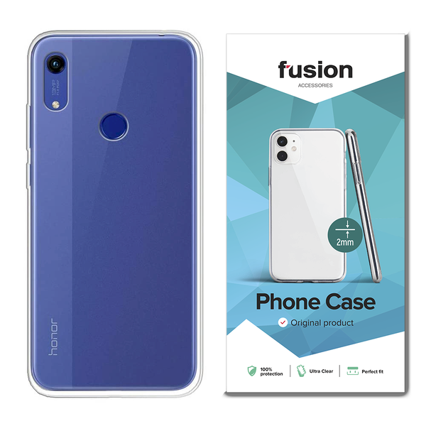 Fusion Ultra Clear Huawei Honor 8A Szilikon Tok - Átlátszó