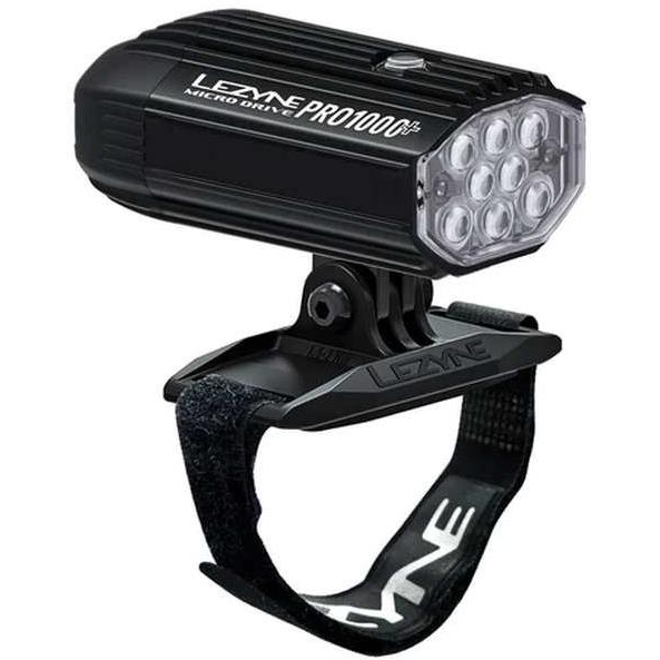 Lezyne Helmet Micro Drive Pro 1000+ Satin Black (1-LED-25H-V337)