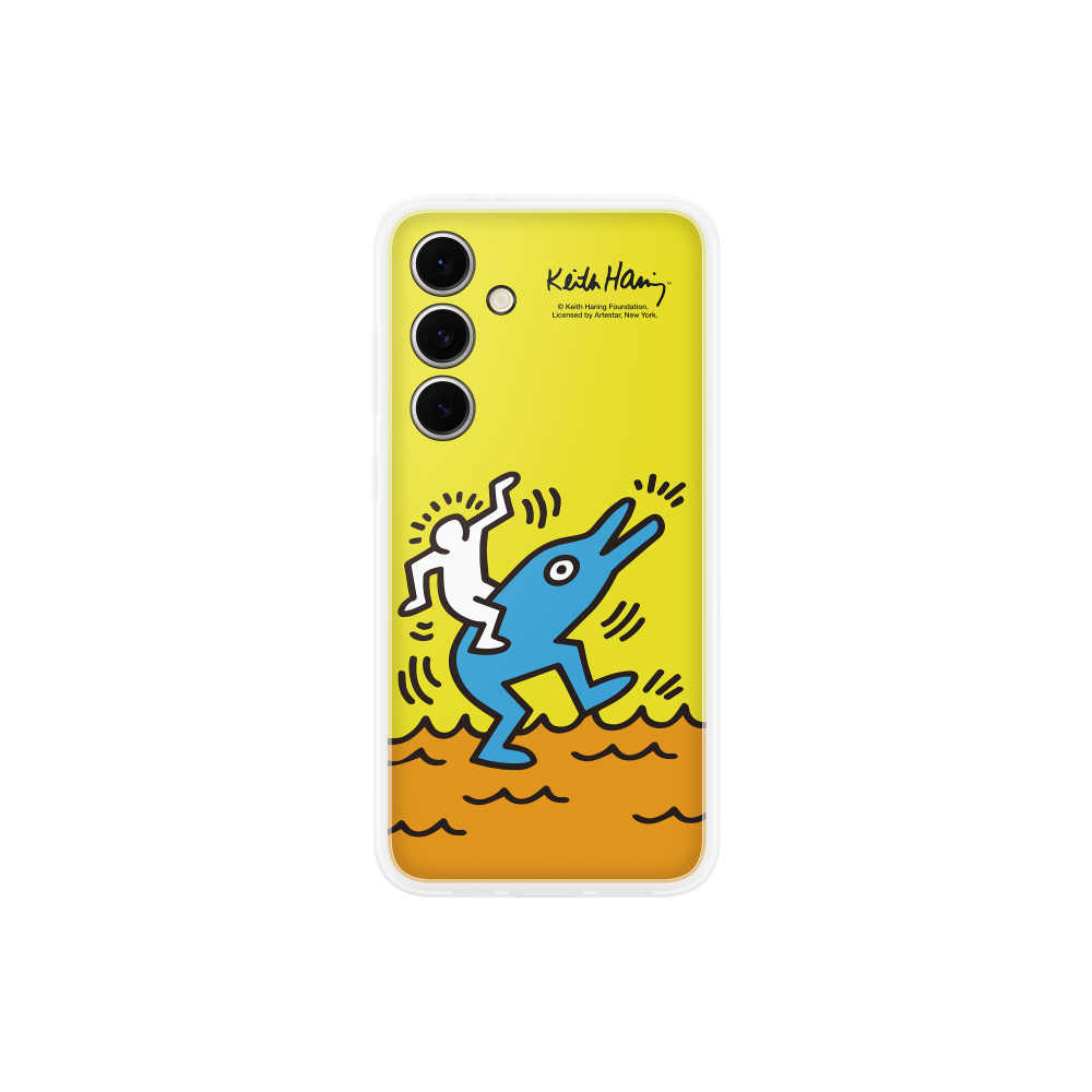 Samsung Galaxy S24 FE Flipsuit tok, Sárga (OSAM-EF-MS721CYEG)