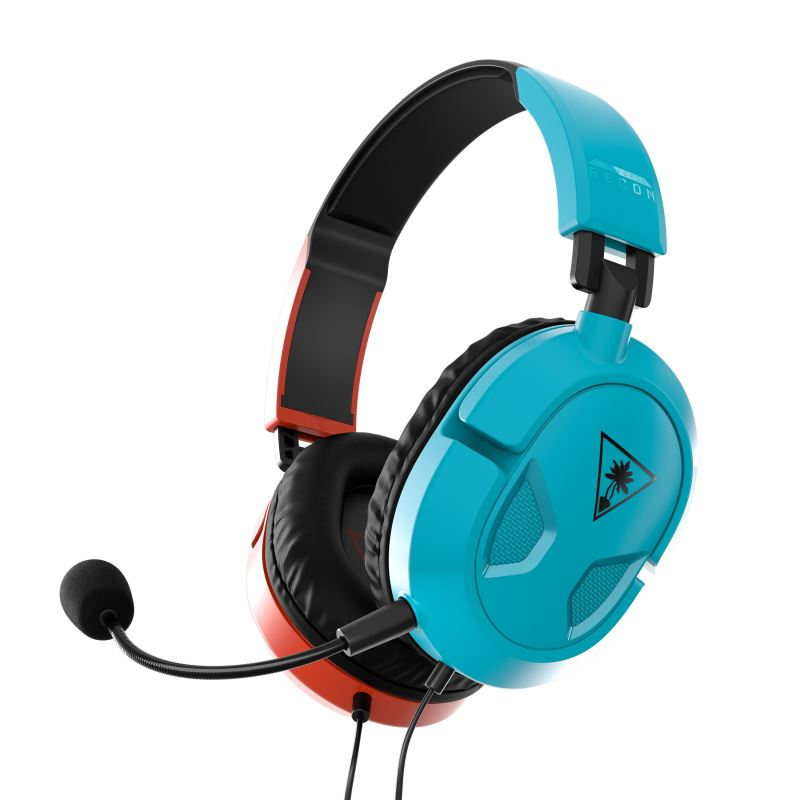 Turtle Beach Recon 50 Headset Vezetékes Fejpánt Játék Kék, Vörös (TBS-8150-05)