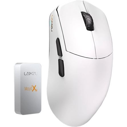 Мишка Lamzu Maya X 8K — MAYA X WHITE, бял