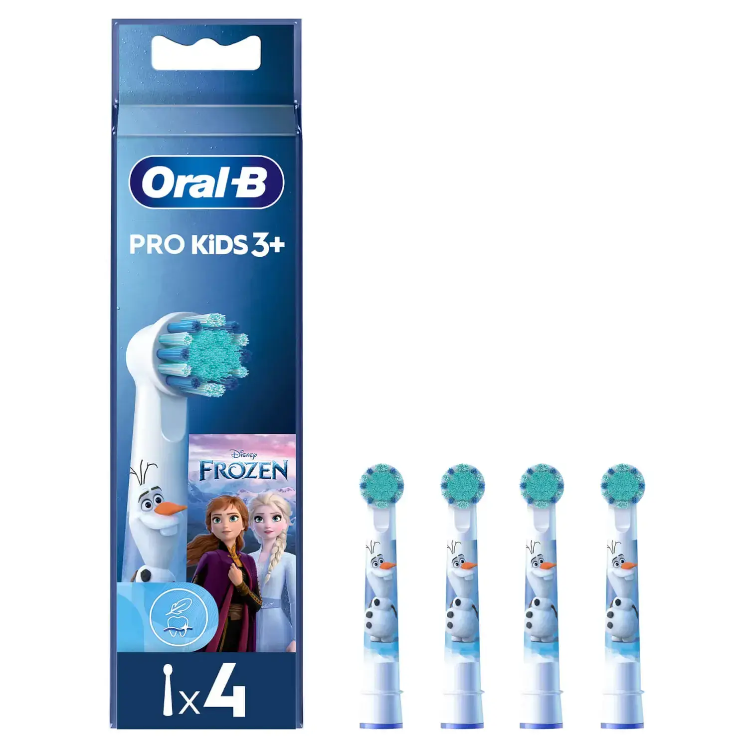 Oral-B Pro Kids Elektromos fogkefe pótfej - Jégvarázs (4db) (DIE EISKÖNIGIN)