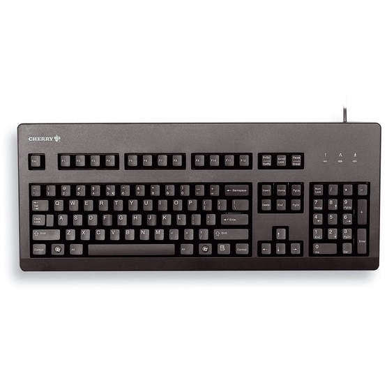 CHERRY G80-3000 klávesnica USB US English Čierna
