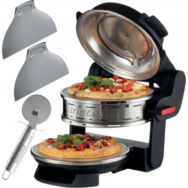 Ariete 0927/01 pizza fremstiller & ovn 2 pizza(er) 2300 W Sort