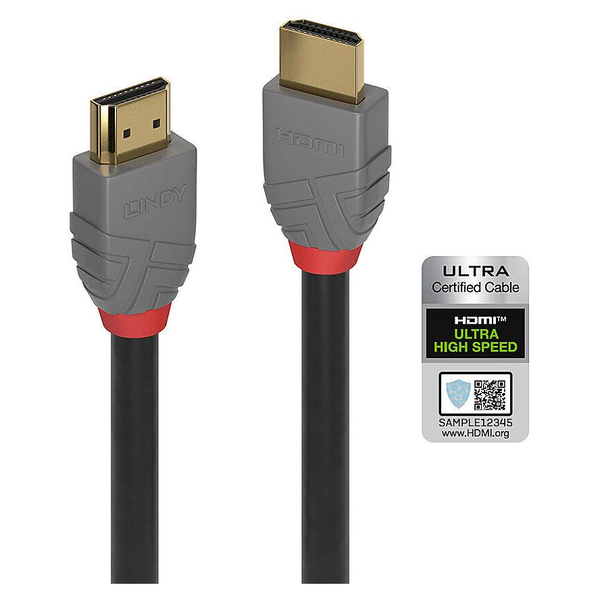 Lindy 36954 HDMI-kabel 3 m HDMI Type A (Standard) Sort