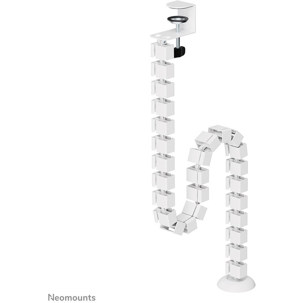 Neomounts ADS06-131WH kabelorganisator Skrivebord Kabelguide Hvid 1 stk