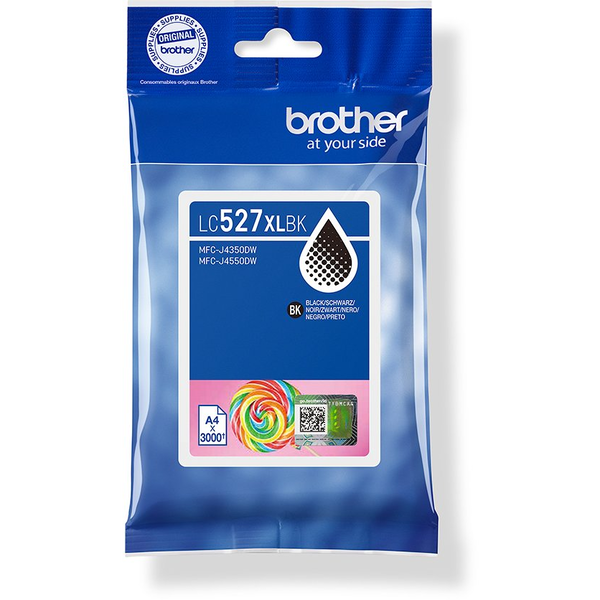 Brother LC527XLBK blækpatron 1 stk Original Højt (XL) udbytte Sort