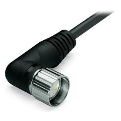 WAGO 756-3204/190-050 Érzékelő-/működtető összekötő, konfekcionált M23 Alj, egyenes 5.00 m Pólusszám: 12 1 db (756-3204/190-050)