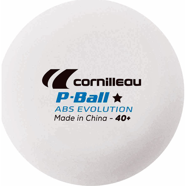 Paquete De 6 Pelotas De Tenis De Mesa Cornilleau Abs Evolution