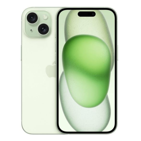 Apple iPhone 15 256GB mobiltelefon zöld (MTPA3SX/A) (MTPA3SX/A)