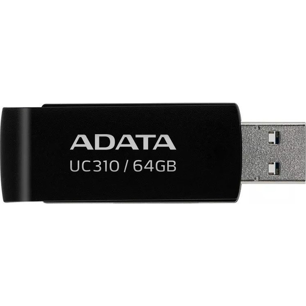 ADATA UC310 USB-nøgle 64 GB USB Type-A 3.2 Gen 1 (3.1 Gen 1) Sort