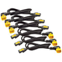 APC C13 - C14 (90 Deg), 1.8m, 6-pack Черен, Жълт 1,83 м C13 разклонител C14 разклонител