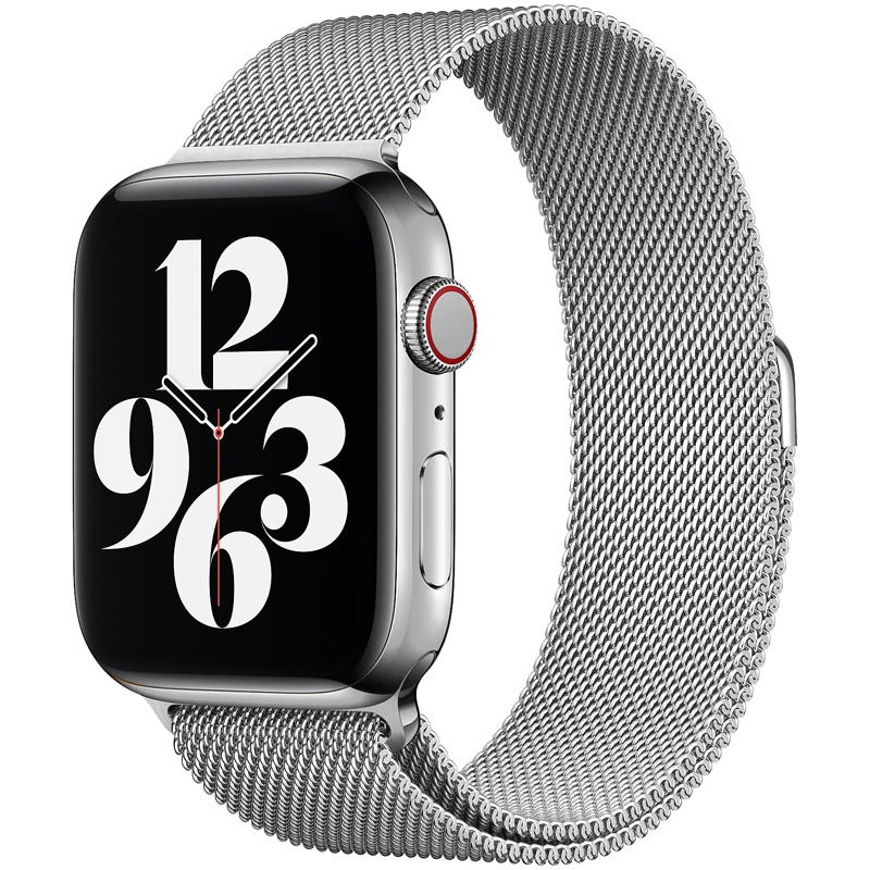 Eternico Elegance Milanese Apple Watch 38mm / 40mm / 41mm - silver (AET-AWMNS-si-38)