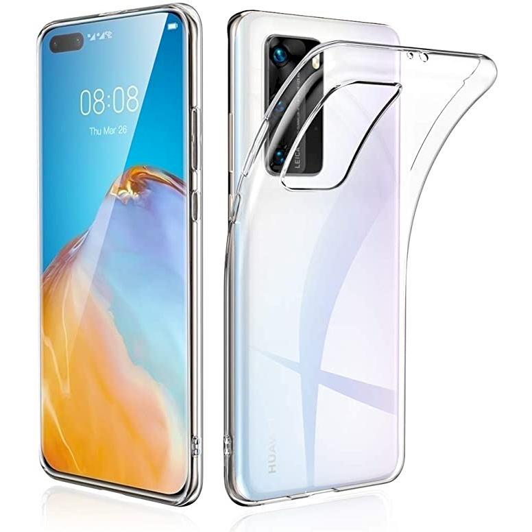 Fusion Huawei P40 Pro Tok - Átlátszó (FSN-BC-U03M-HP40P-TR)