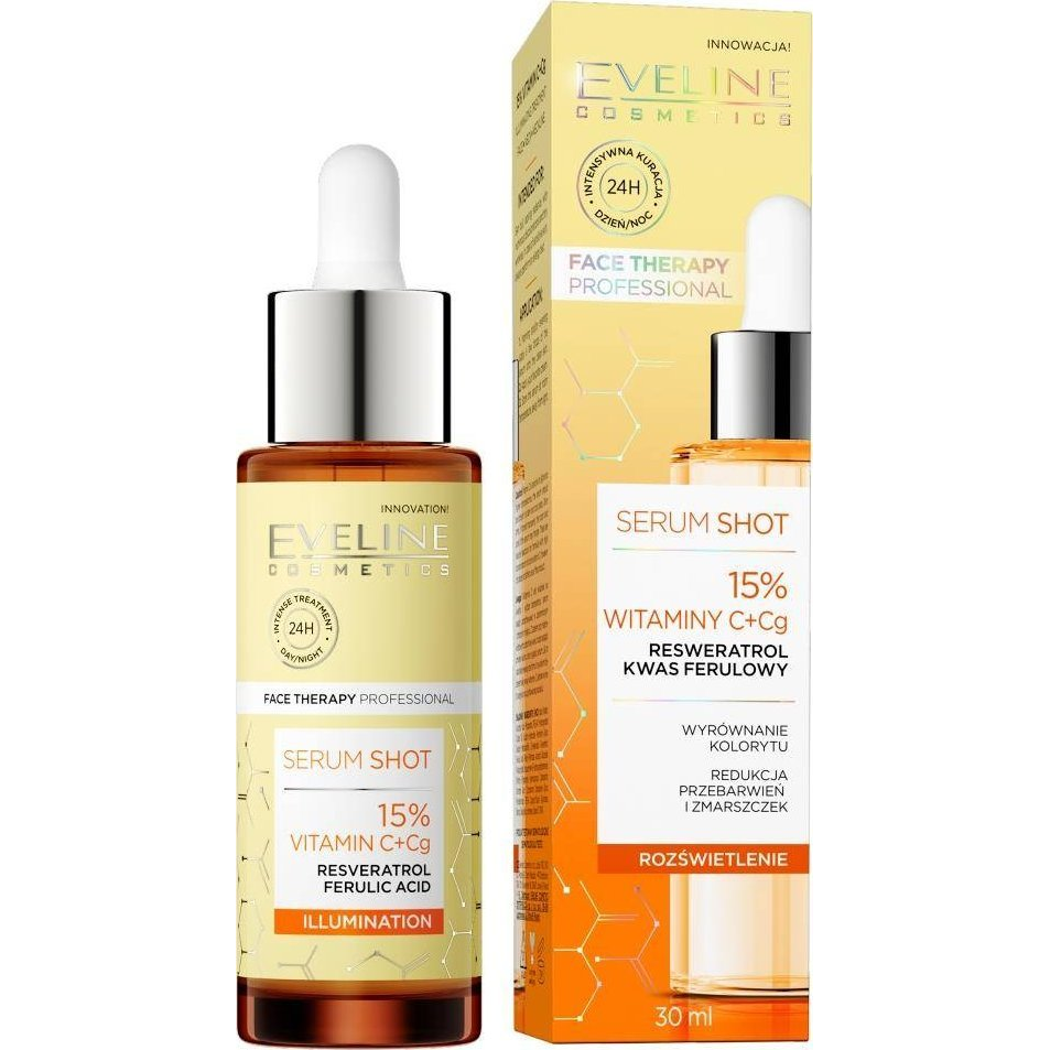 EVELINE COSMETICS Serum Shot 5% C-vitamin + Cg, 30 ml (5903416039594)