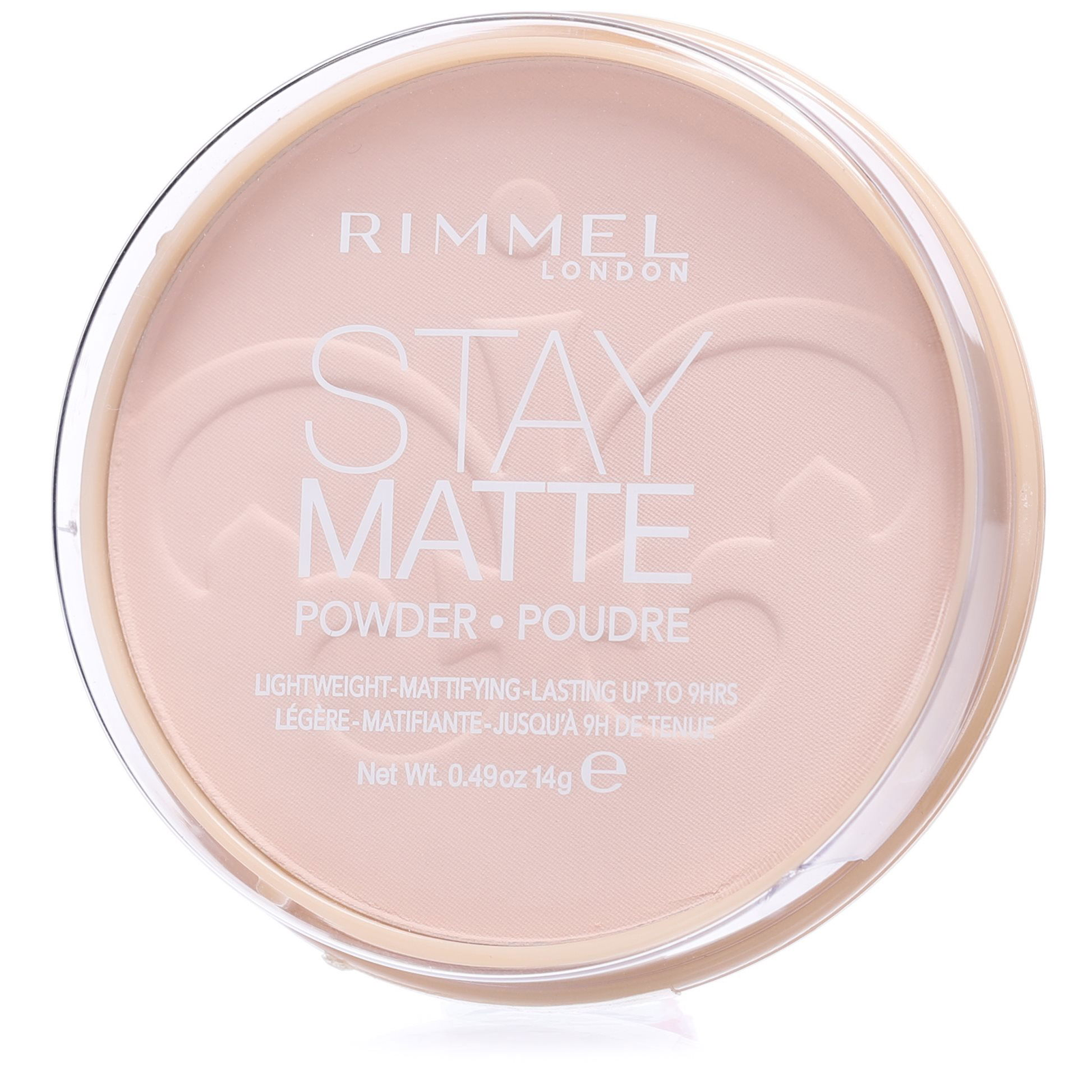 RIMMEL LONDON Stay Matte 14 g - szín: 003 Peach Glow (3607345064529)