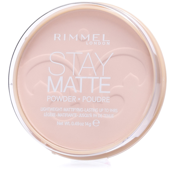 RIMMEL LONDON Stay Matte 14 g - szín: 003 Peach Glow